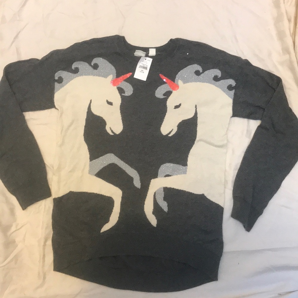 Gap Kids, XXL (14/16) Unicorn Sweater
